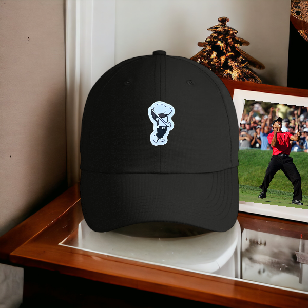 Golfer Bro (PVC Logo) Unstructured Low Profile (Small Fit) Performance Cap