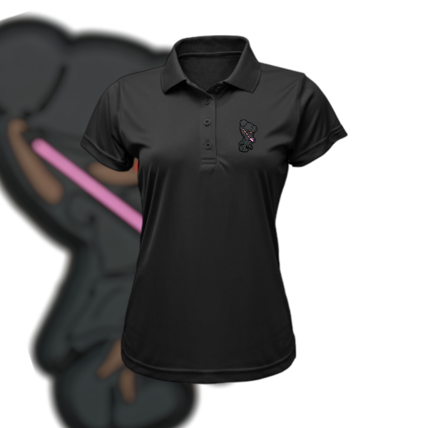 Golfer Bro Youth 4.5oz Performance Polo (BLACK)
