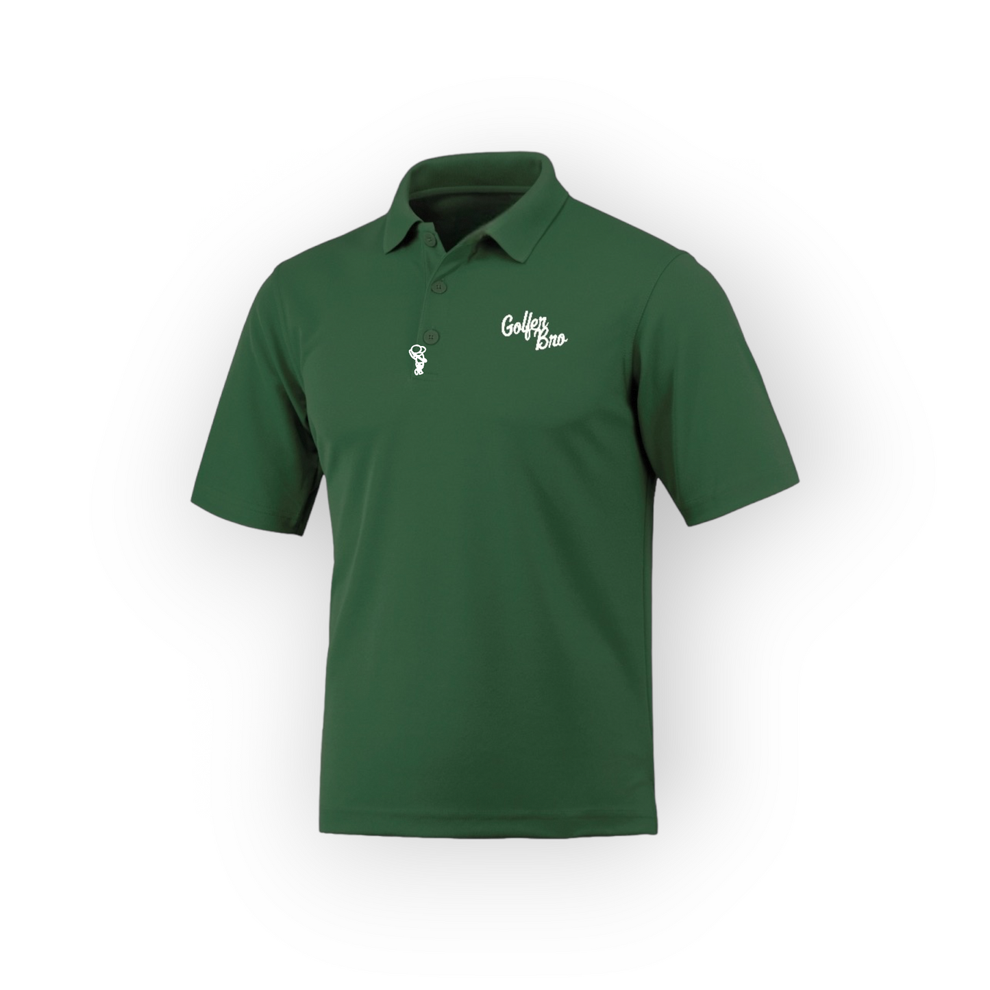 Golfer Bro 5.5oz Moisture Wicking Poly/Spandex Polo