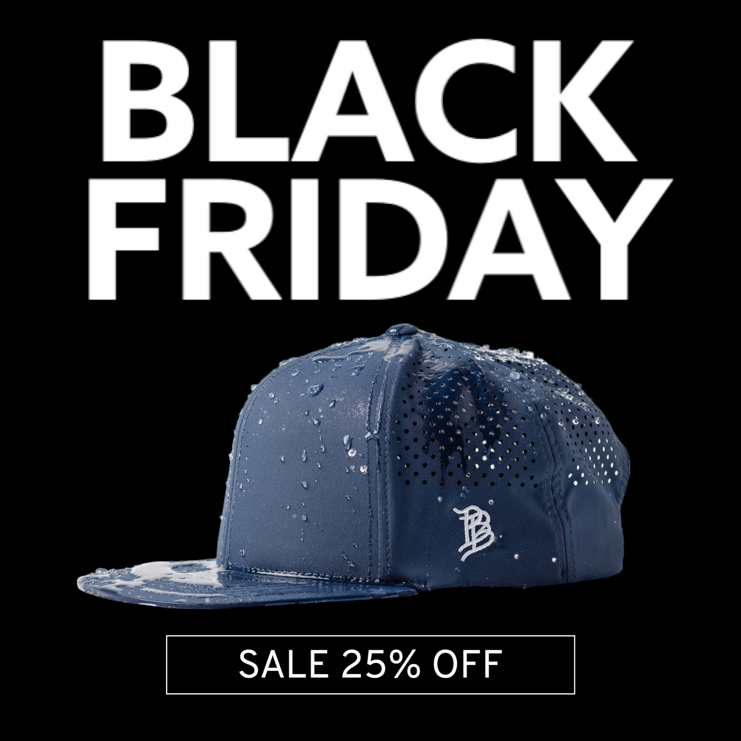 Golfer Bro Sweat and Water Resistant Performance Caps