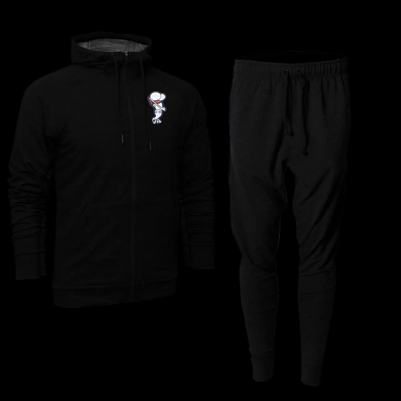 Golfer Bro Men's Tri-Blend Jacket & Pants Jogger Suit