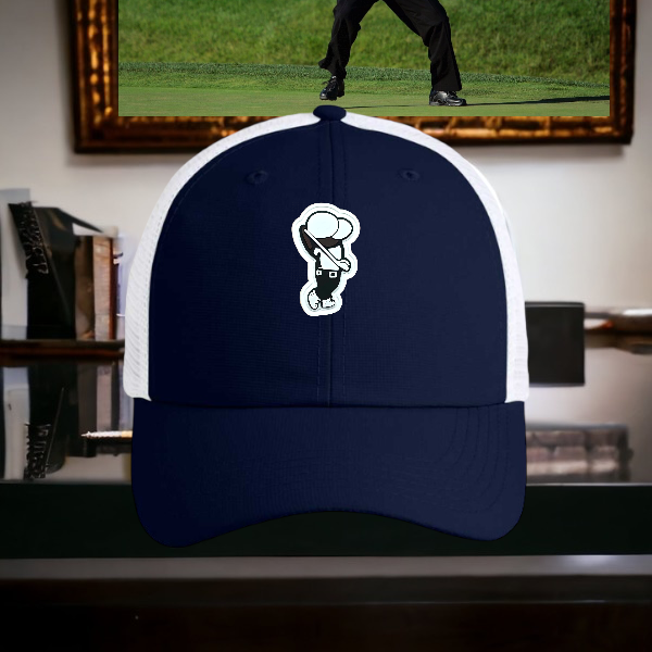 Golfer Bro (PVC Logo) Low Profile Performance Mesh Cap