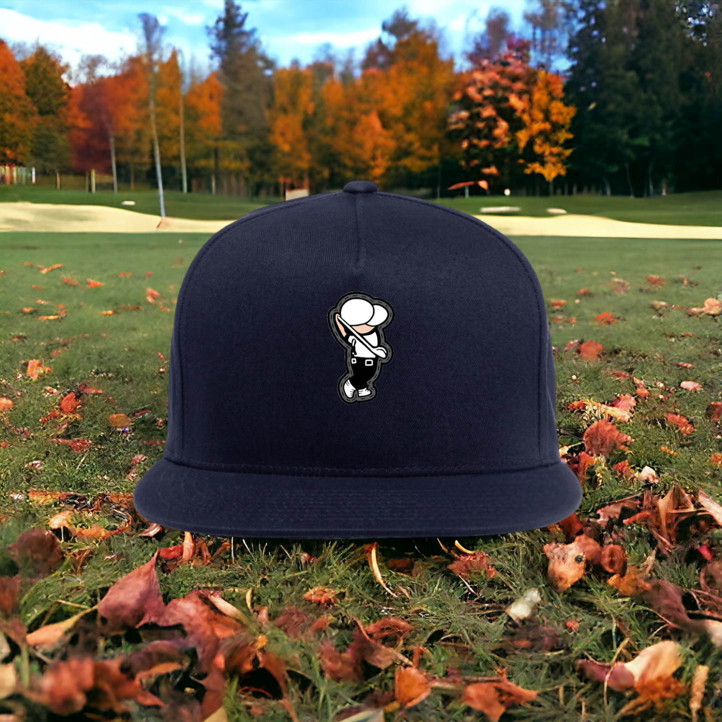 Golfer Bro (El Golf Playa) Flat Bill Fitted
