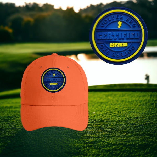 Golfer Bro EST2020 Logo Low Profile Performance Cap