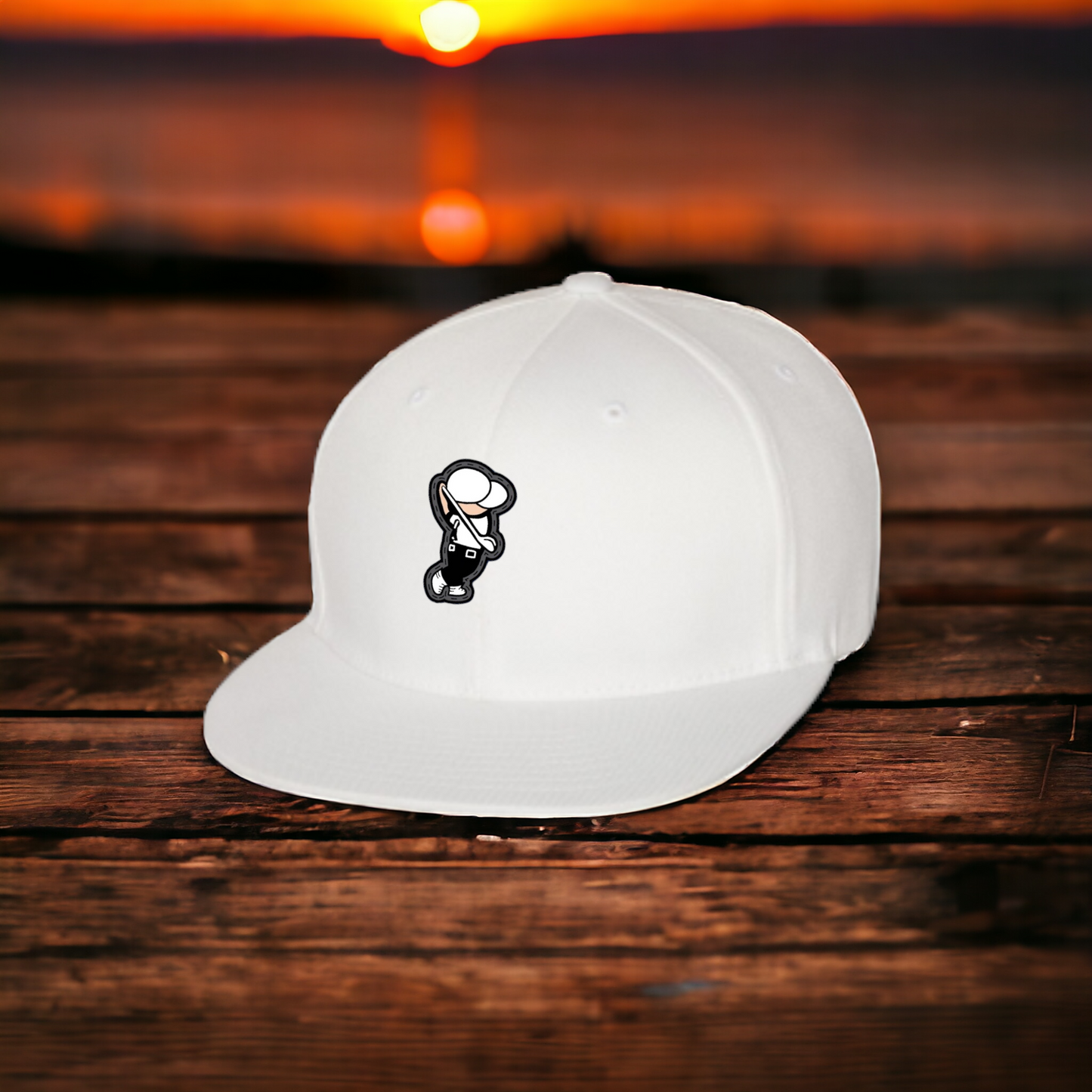 Golfer Bro (El Golf Playa) Flat Bill Fitted