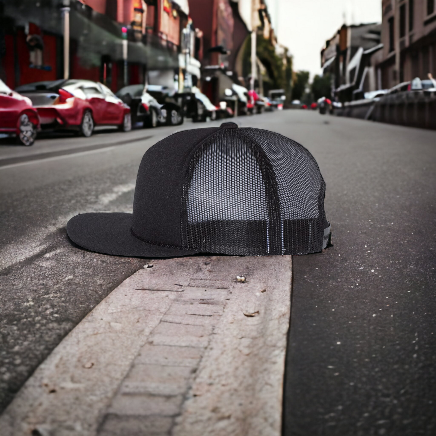 Golfer Bro Youth Trucker (Black)