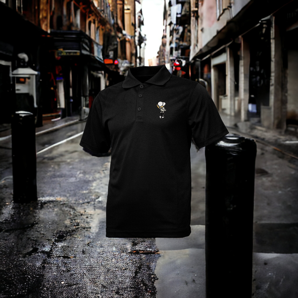 Golfer Bro "El Golf Playa Patch" Polo