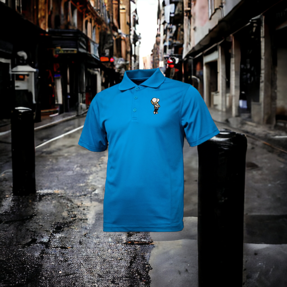 Golfer Bro "El Golf Playa Patch" Polo