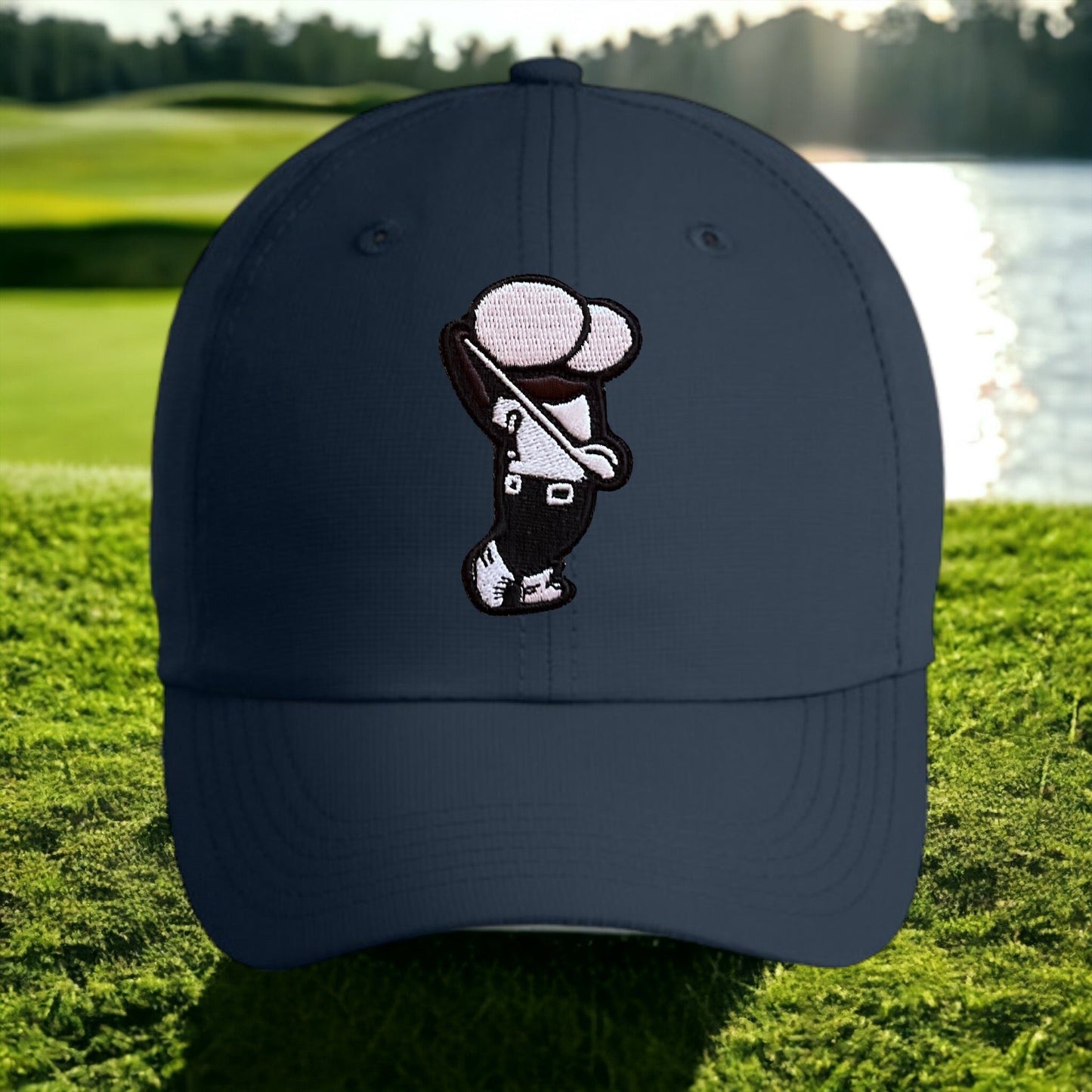 Golfer Bro Small Fit (Patch) Unstructured Low Profile Performance Cap
