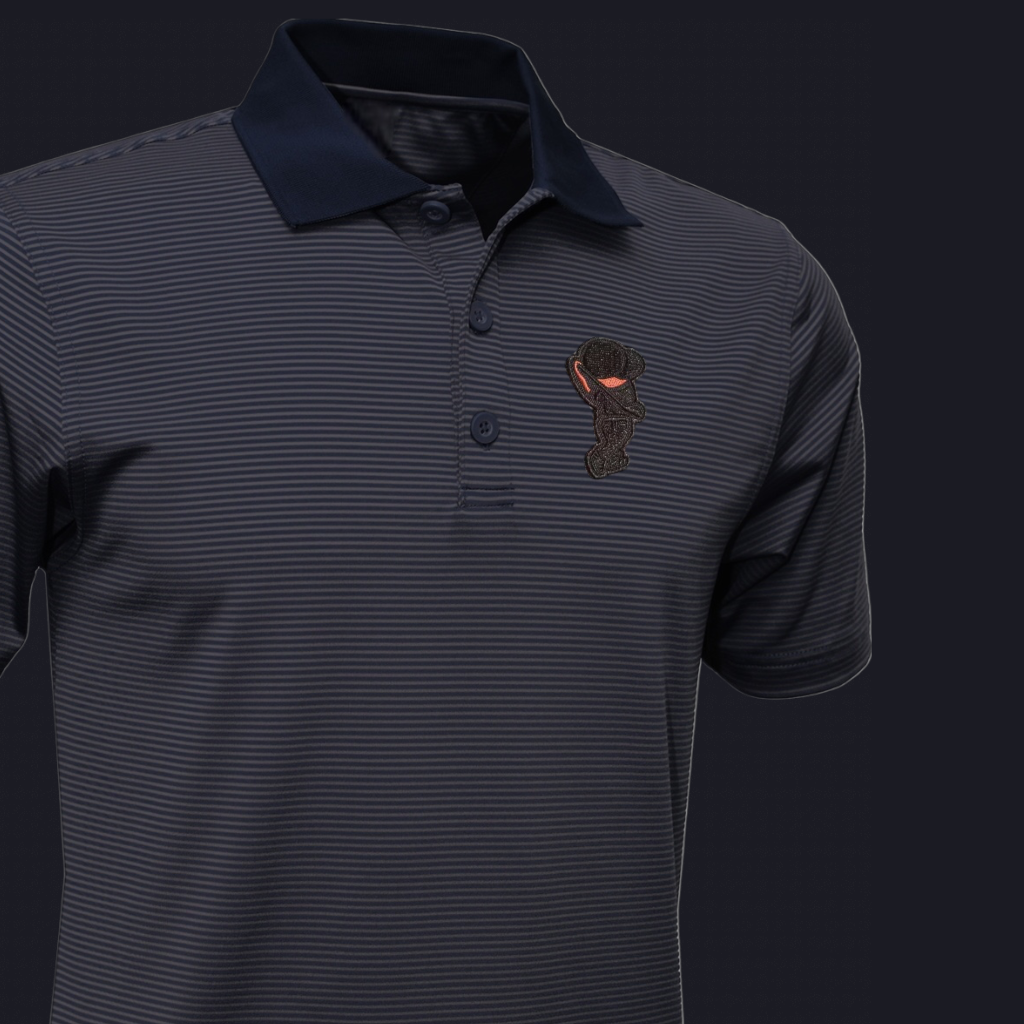 Golfer Bro Men's Polyester & Spandex Polo