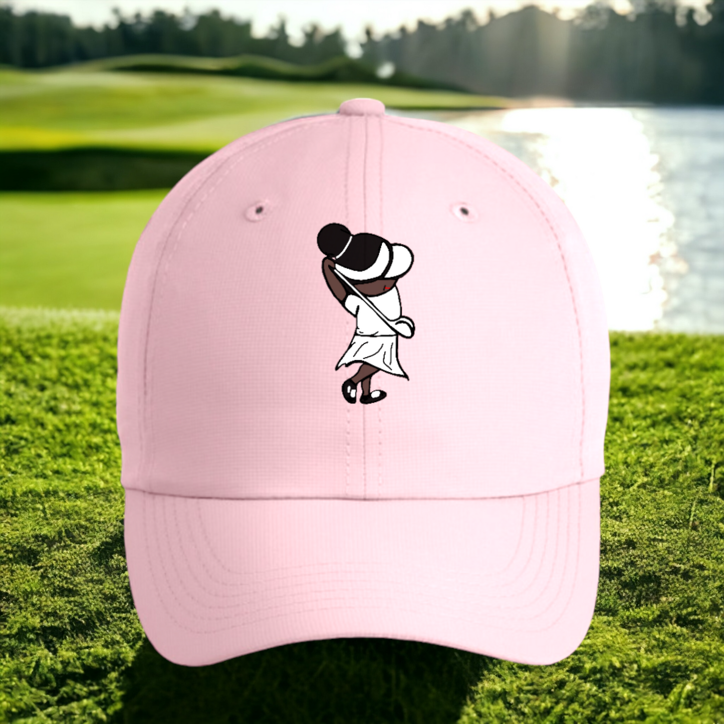 Golfer Girls (PVC LOGO) Low Profile Performance OSFM