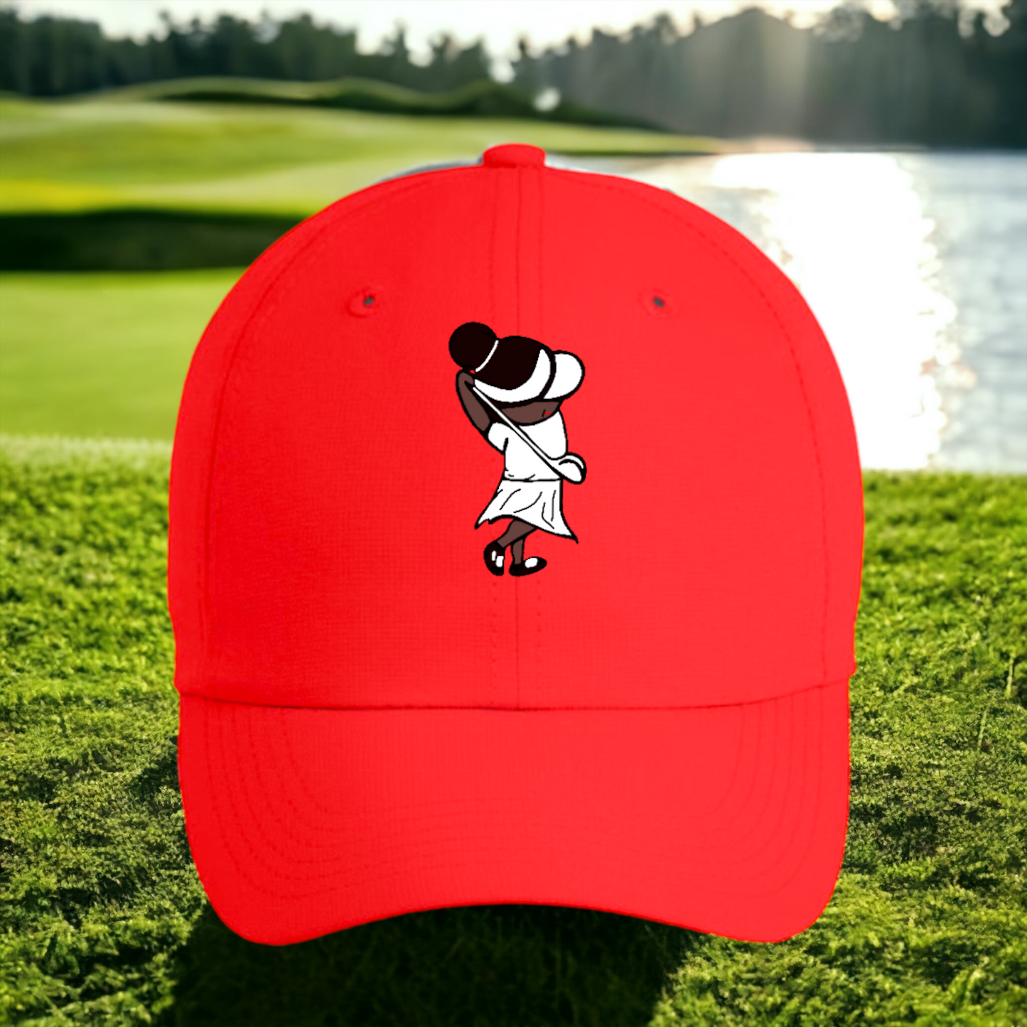 Golfer Girls (PVC LOGO) Low Profile Performance OSFM