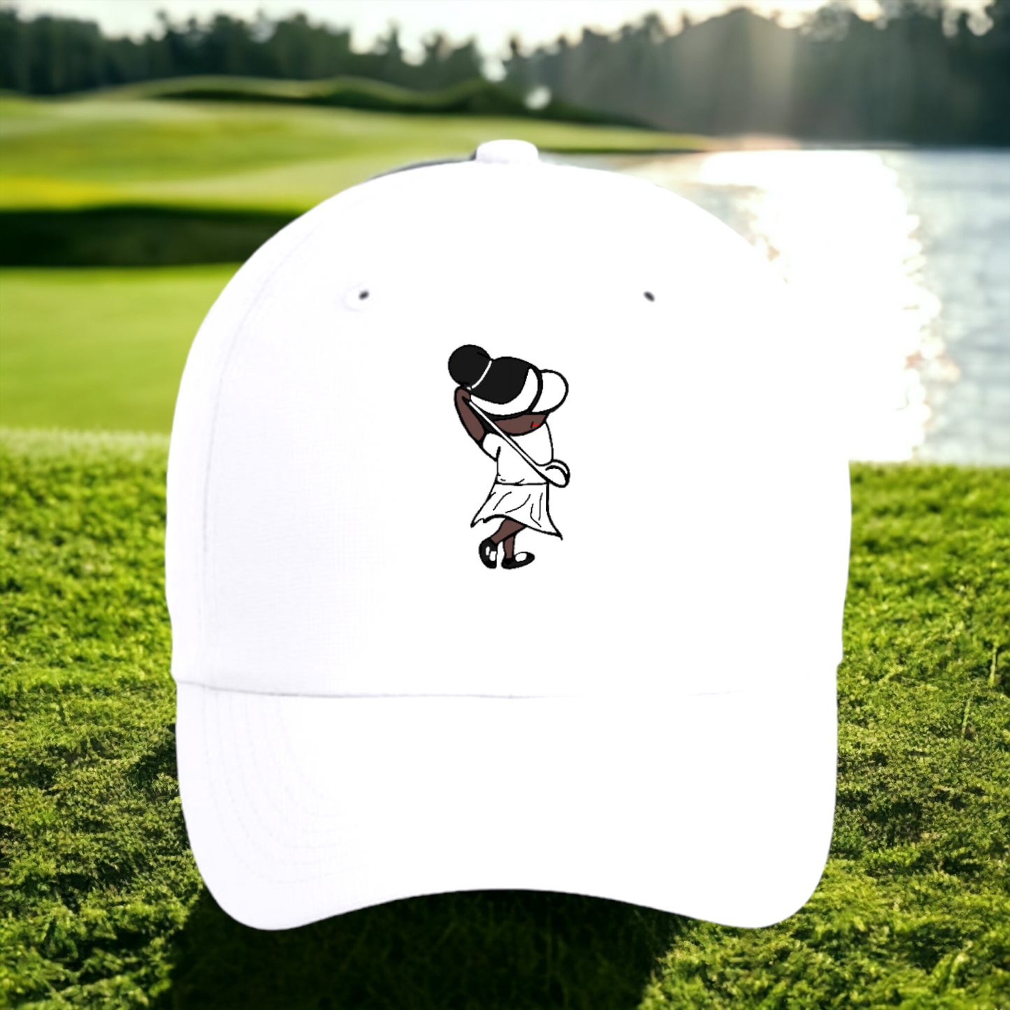 Golfer Girls (PVC LOGO) Low Profile Performance OSFM