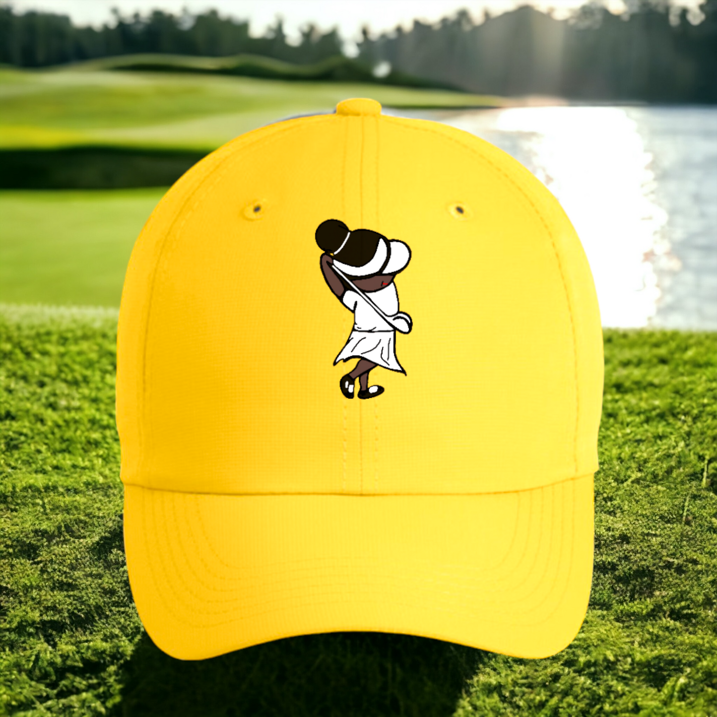 Golfer Girls (PVC LOGO) Low Profile Performance OSFM