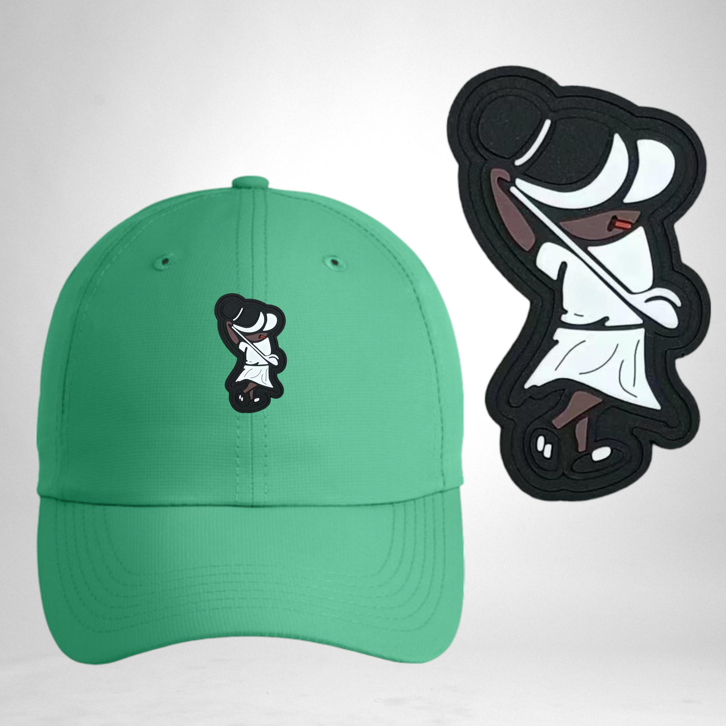 Golfer Girls (PVC LOGO) Low Profile Performance OSFM