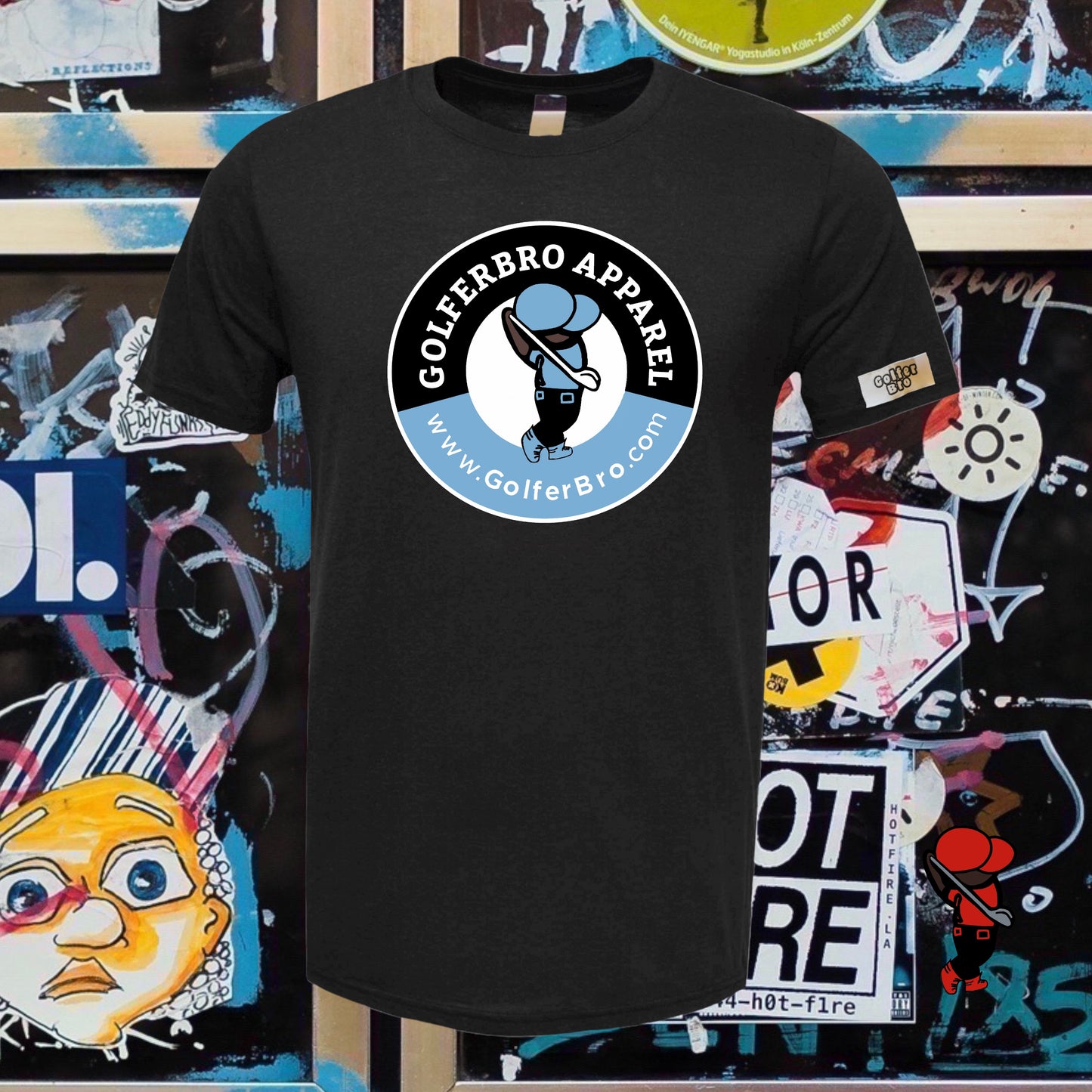 Golfer Bro "Baby Blue" Tee