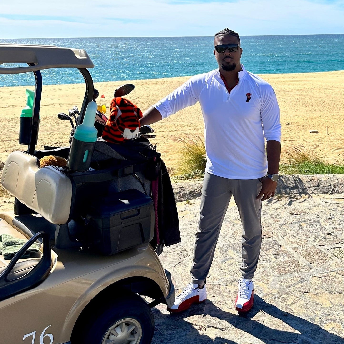 Golfer Bro (Certified) Performance QTR Zip Pullover