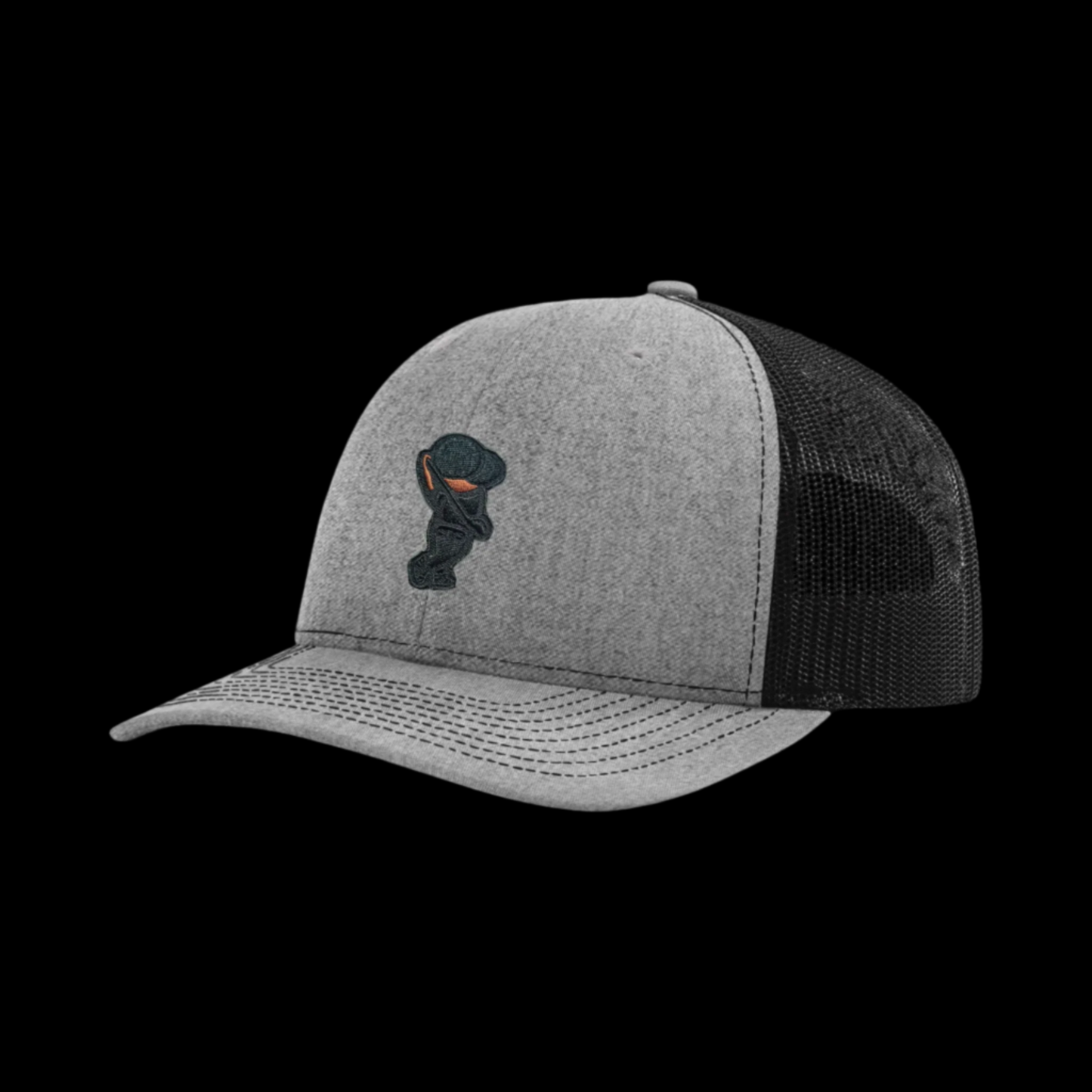 Golfer Bro Youth Trucker (Black)