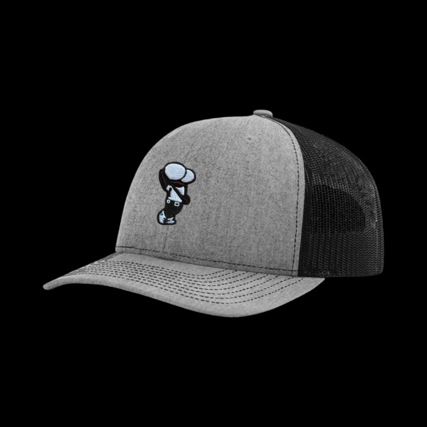 Golfer Bro Youth Trucker (Black)