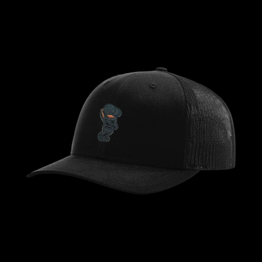 Golfer Bro Youth Trucker (Black)