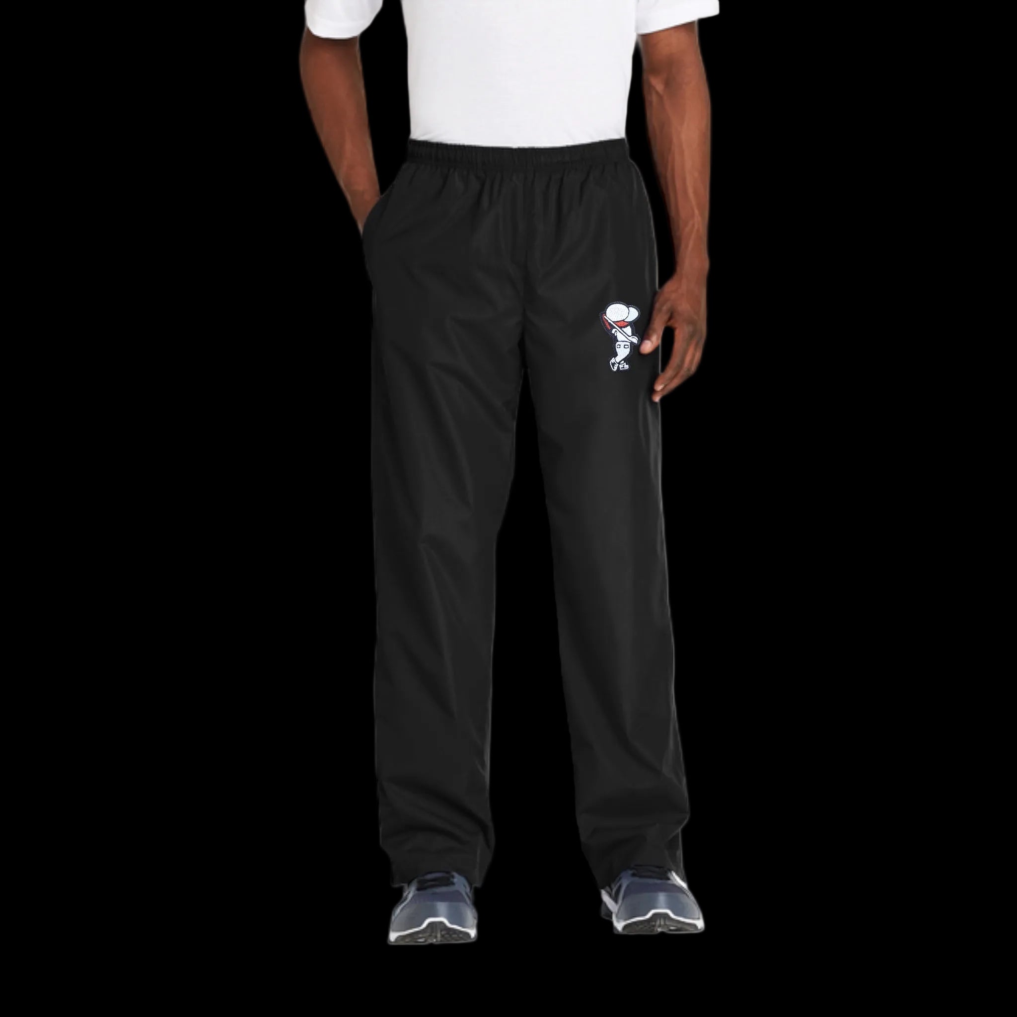 メンズウェア NO GOLF WINDBREAKER PANT - Black M Golfer Bro Men's Wind Suit (Top and Bottom) – GolferBro