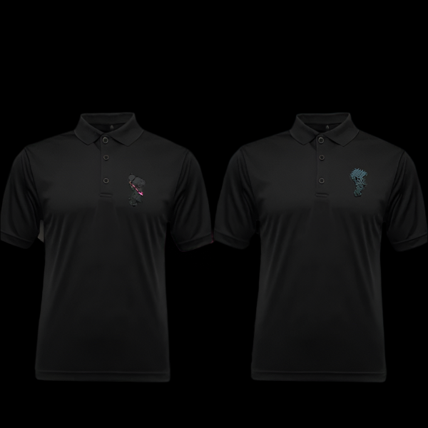 Golfer Bro Youth Performance Polo (BLACK)