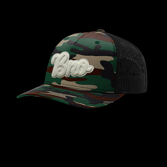 Golfer Bro CAMO Trucker