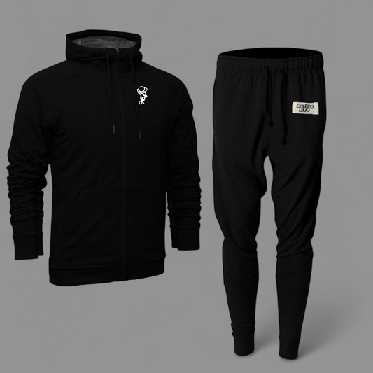 Golfer Bro Men's Tri-Blend Jacket & Pants Jogger Suit
