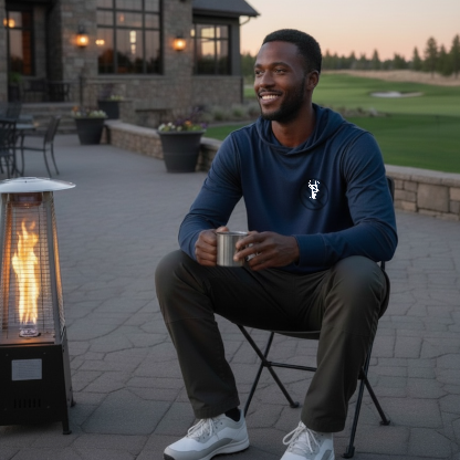 Golfer Bro 5.3oz 92% Polyester / 8% Spandex, 5.31oz Hoodie w/ Pockets