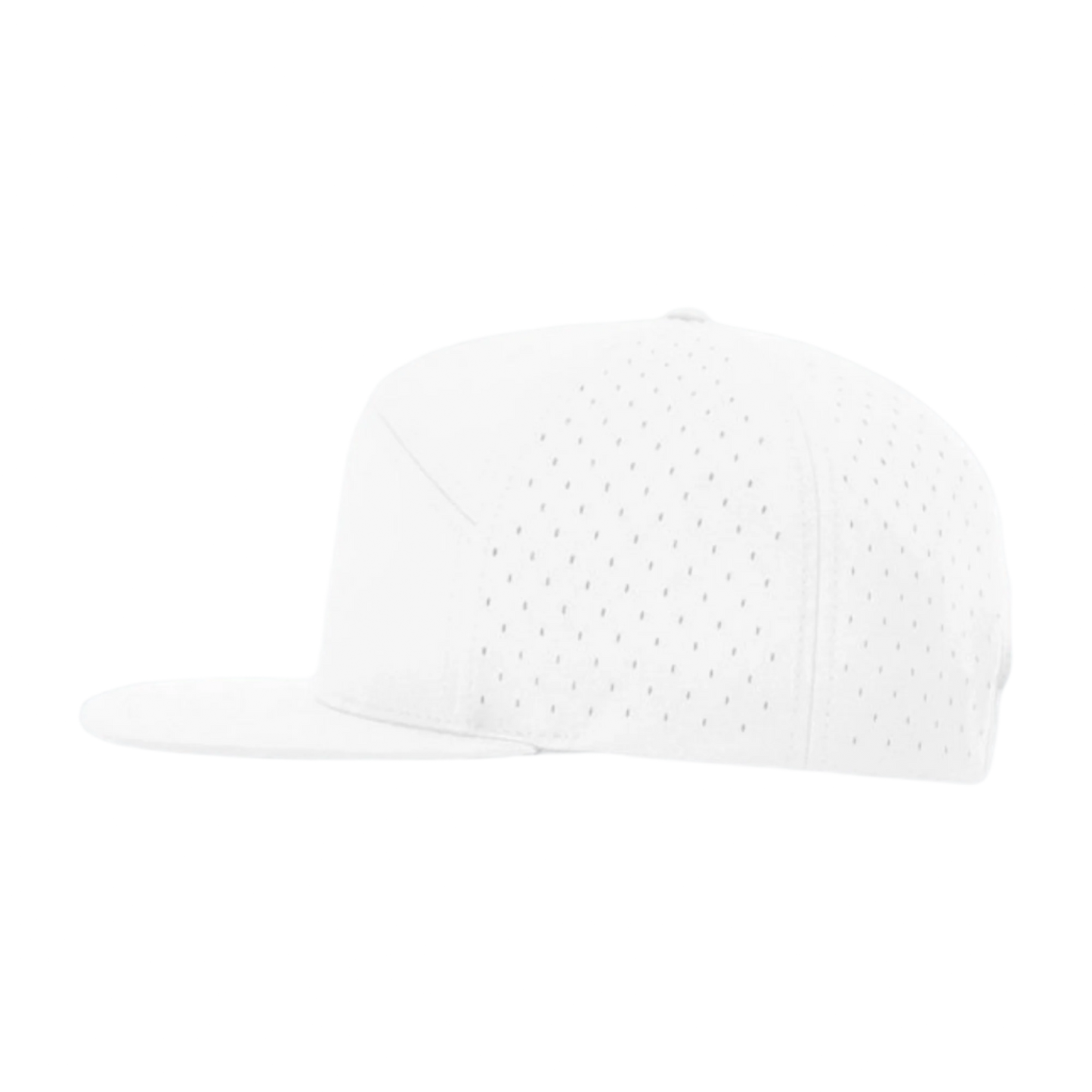 Golfer Bro 7 Panel Snapback (WHITE)