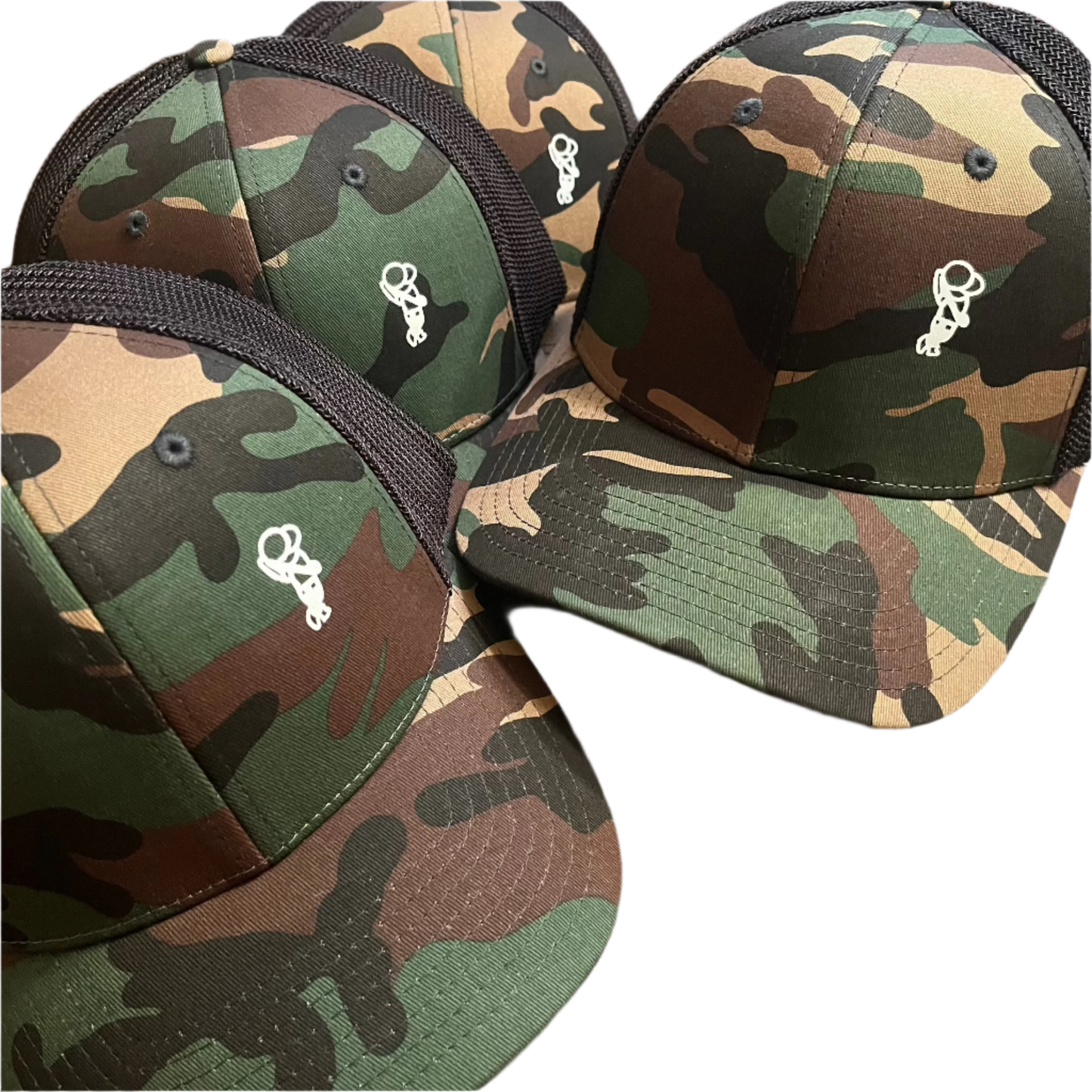 Golfer Bro CAMO Fitted Trucker