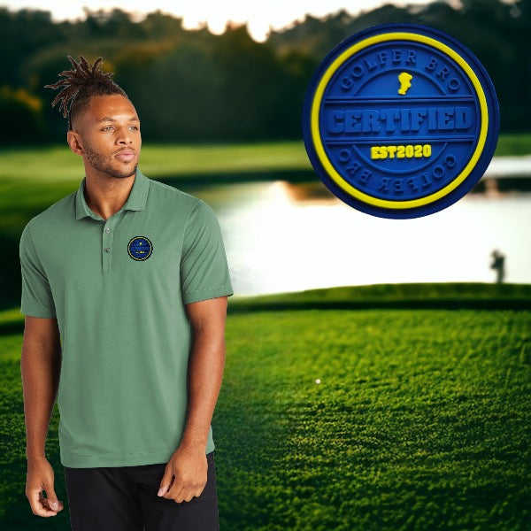 Golfer Bro EST2020 Polyester/Spandex/Jersey Polo