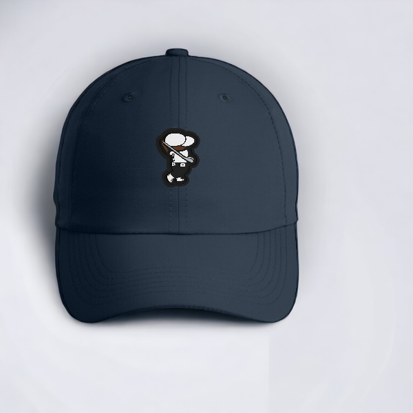 Golfer Bro (PVC Logo) Unstructured Low Profile (Small Fit) Performance Cap