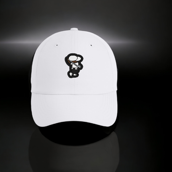 Golfer Bro (PVC Logo) Unstructured Low Profile (Small Fit) Performance Cap