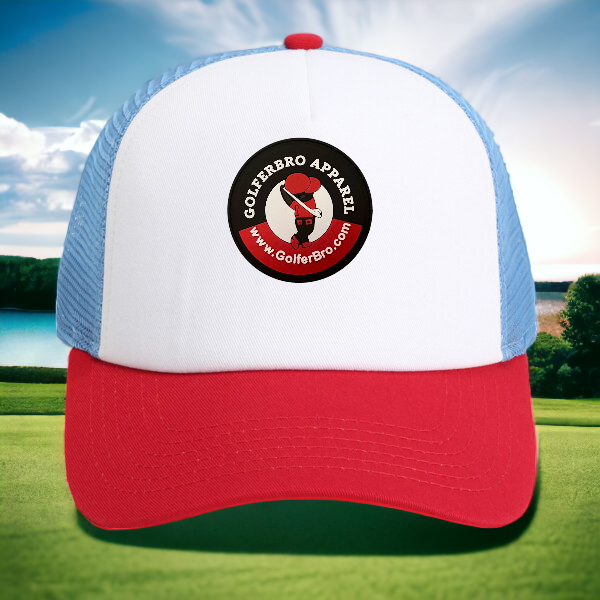 Golfer Bro Trucker (Certified PVC Logo)