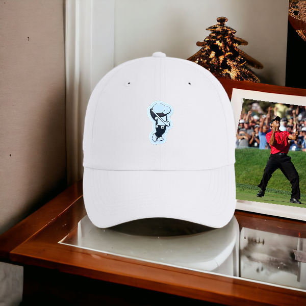 Golfer Bro (PVC Logo) Unstructured Low Profile (Small Fit) Performance Cap